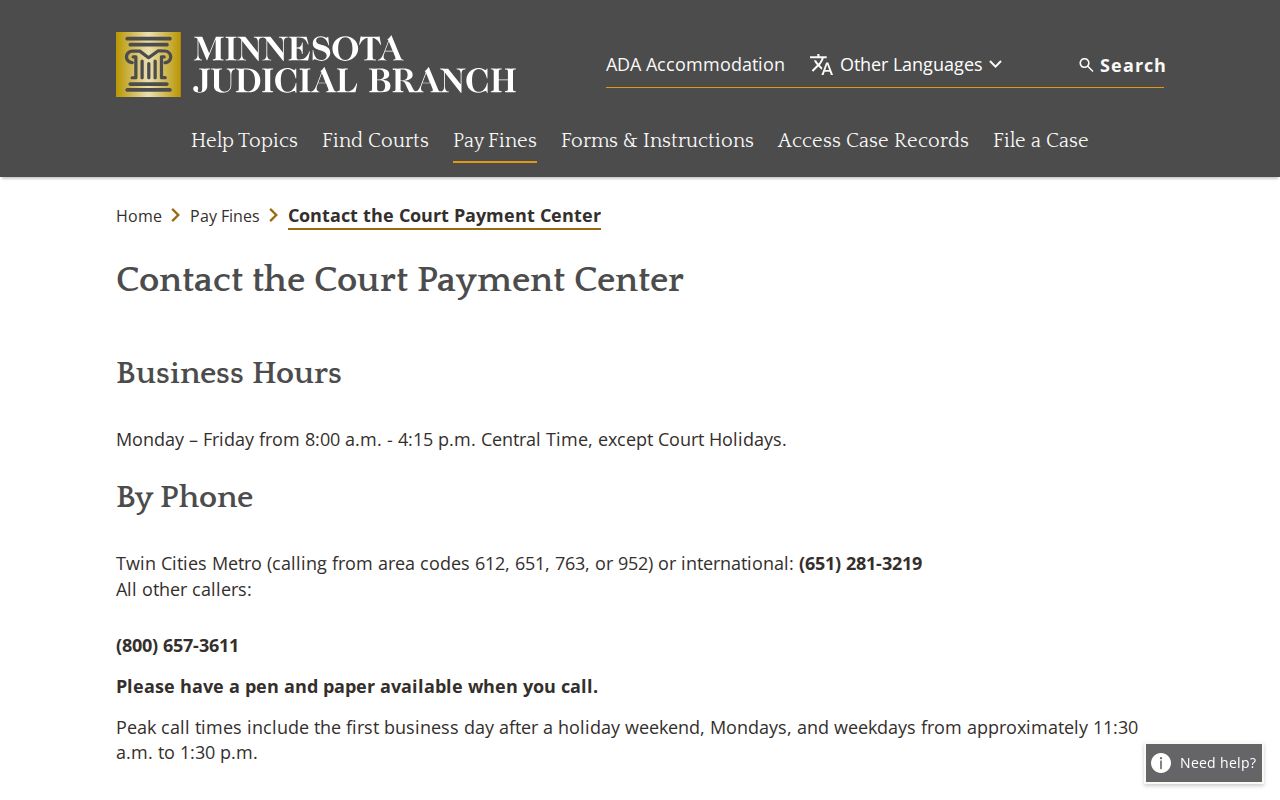 Lyon County traffic warrant payment center contact form for citation questions